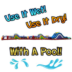 120 ft Monster Obstacle — Wet/Dry rental in Western Massachusetts